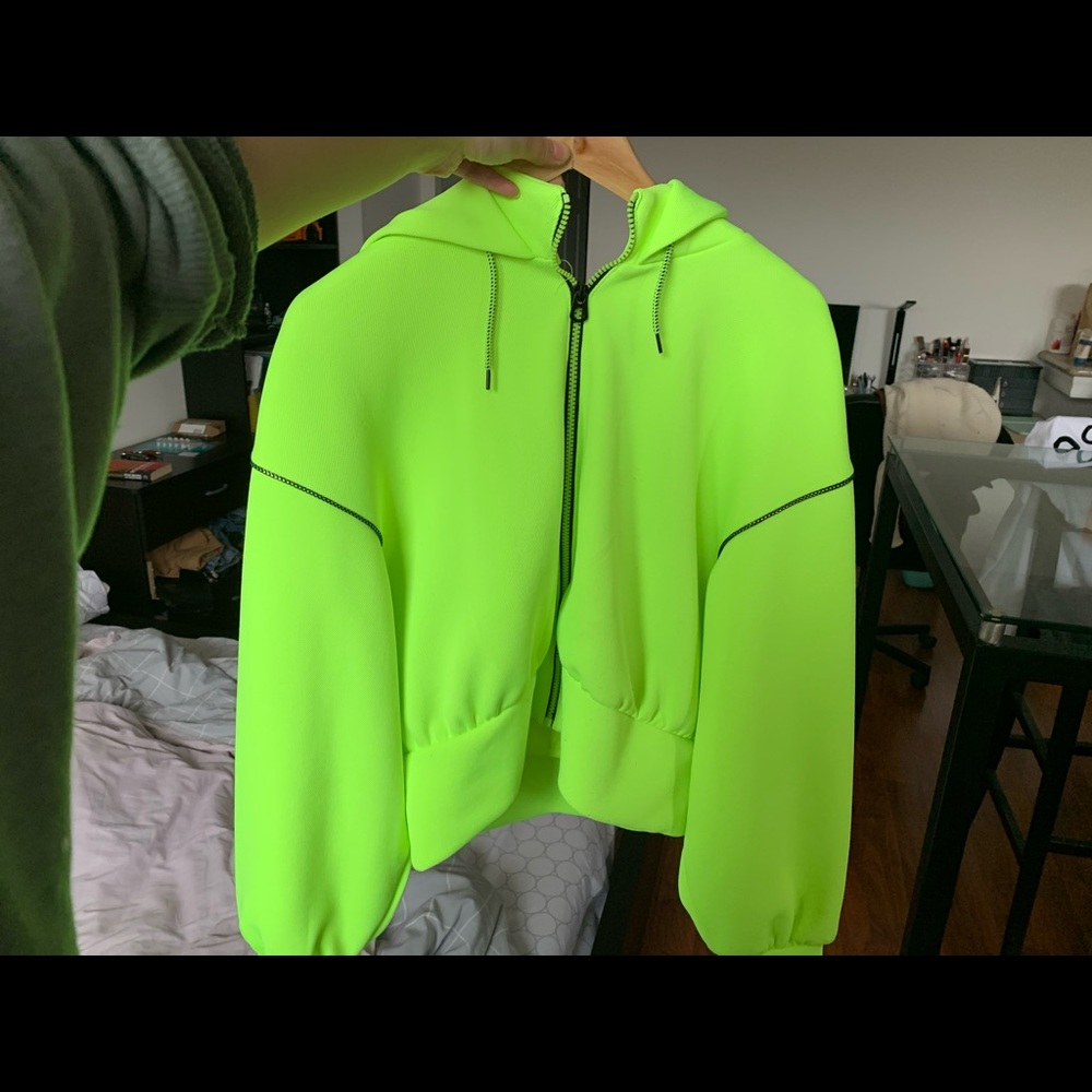 Zara zipped hoodie